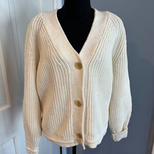 Everlane Cotton Blend Cardigan, Ladies XL